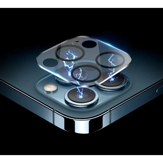 Üvegfólia Apple iPhone 14 / 14 Plus kamerához, átlátszó