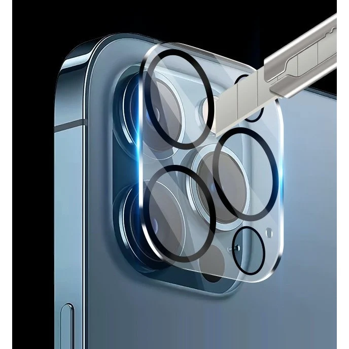 Üvegfólia Apple iPhone 14 Pro / 14 Pro Max kamerához, átlátszó