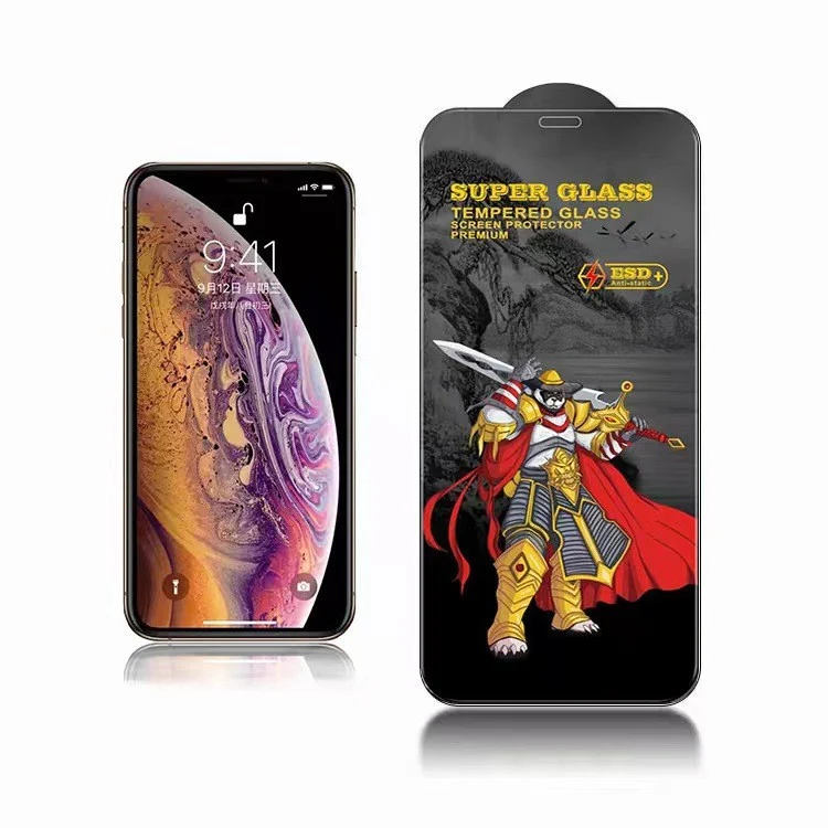 Vivimall® 3D Full Glue Armor Panda edzett üvegfólia Apple iPhone 6/6s telefonhoz