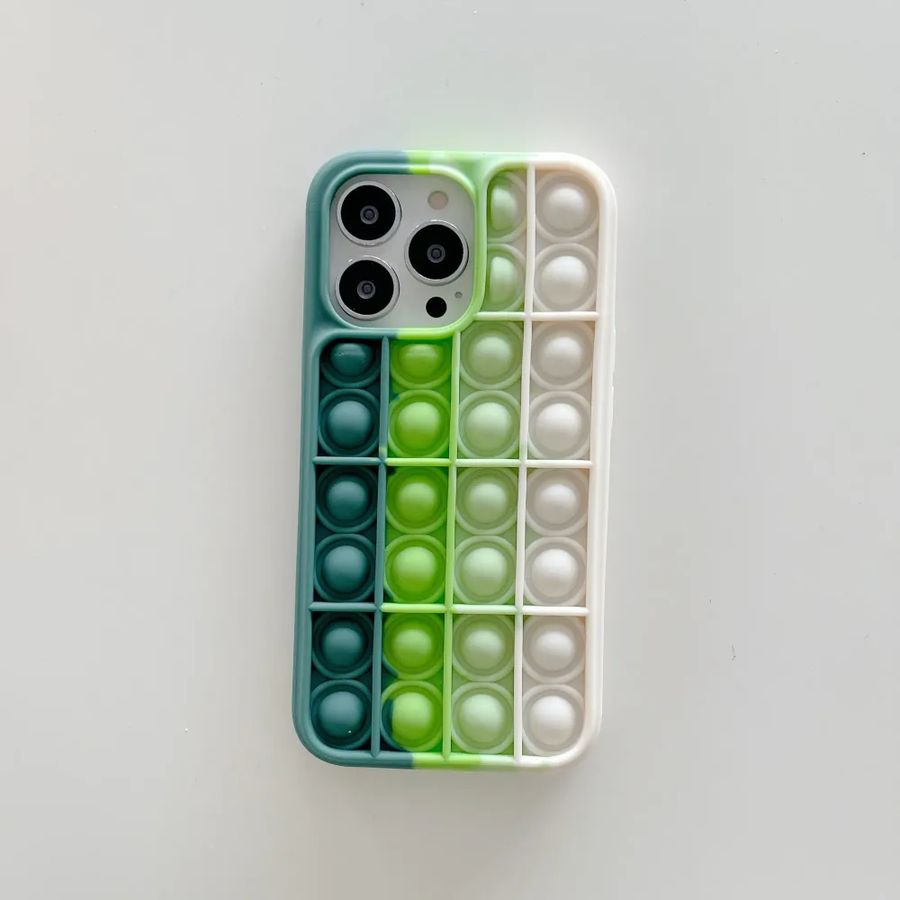 Vivimall Pop It védőtok, Apple iPhone 13 Pro Max kompatibilis, 3-as modell, többszínű