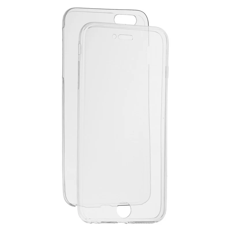 Vivimall® védőtok Apple iPhone 6/6S Full Tpu 360 Átlátszó
