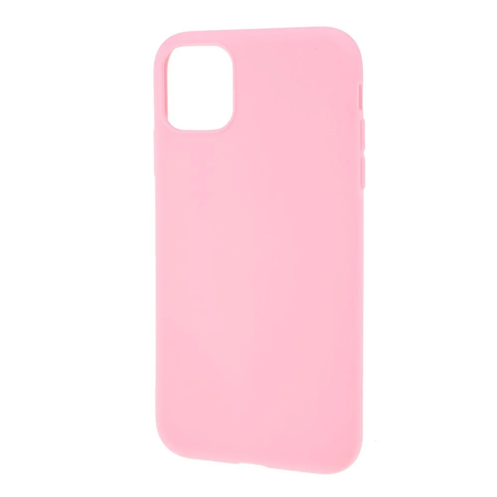 Vivimall védőtok Apple iPhone 13 kompatibilis, matt TPU, rózsaszín matt