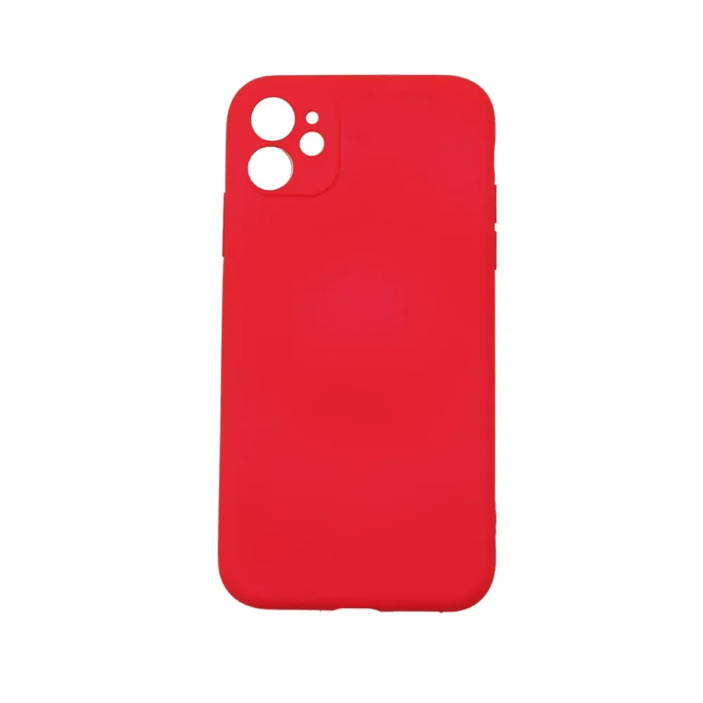 Vivimall védőtok Apple iPhone 12 Mini Liquid Silicone Case, fukszia színben