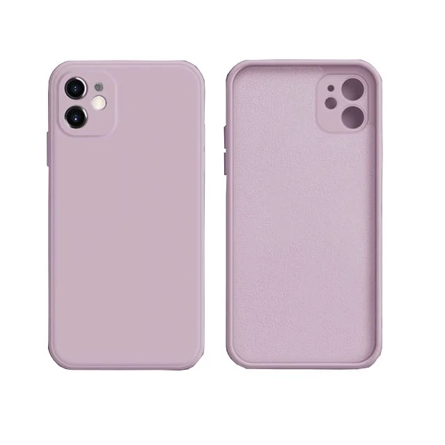 Vivimall védőtok Apple iPhone 12 Mini Liquid Silicone Case, rózsaszín színű