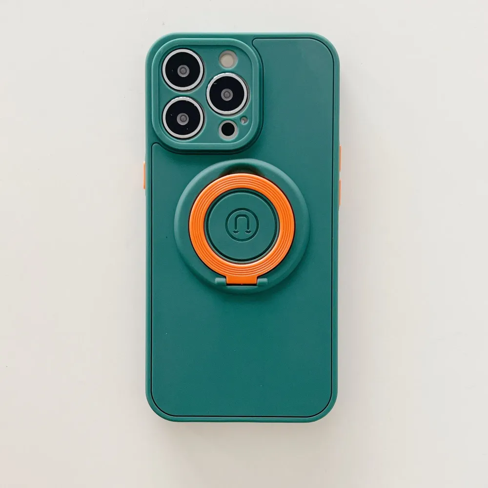 Vivimall védőtok Apple iPhone 13 Mini Mag Safe Silicone zöld színben