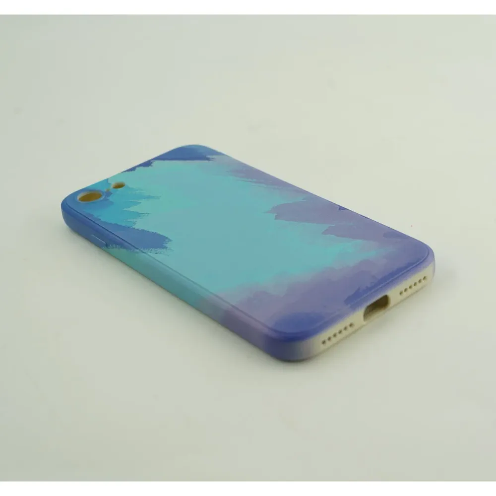 Vivimall védőtok Apple iPhone 12 Mini, TPU Ombre kompatibilis, zöld/fehér