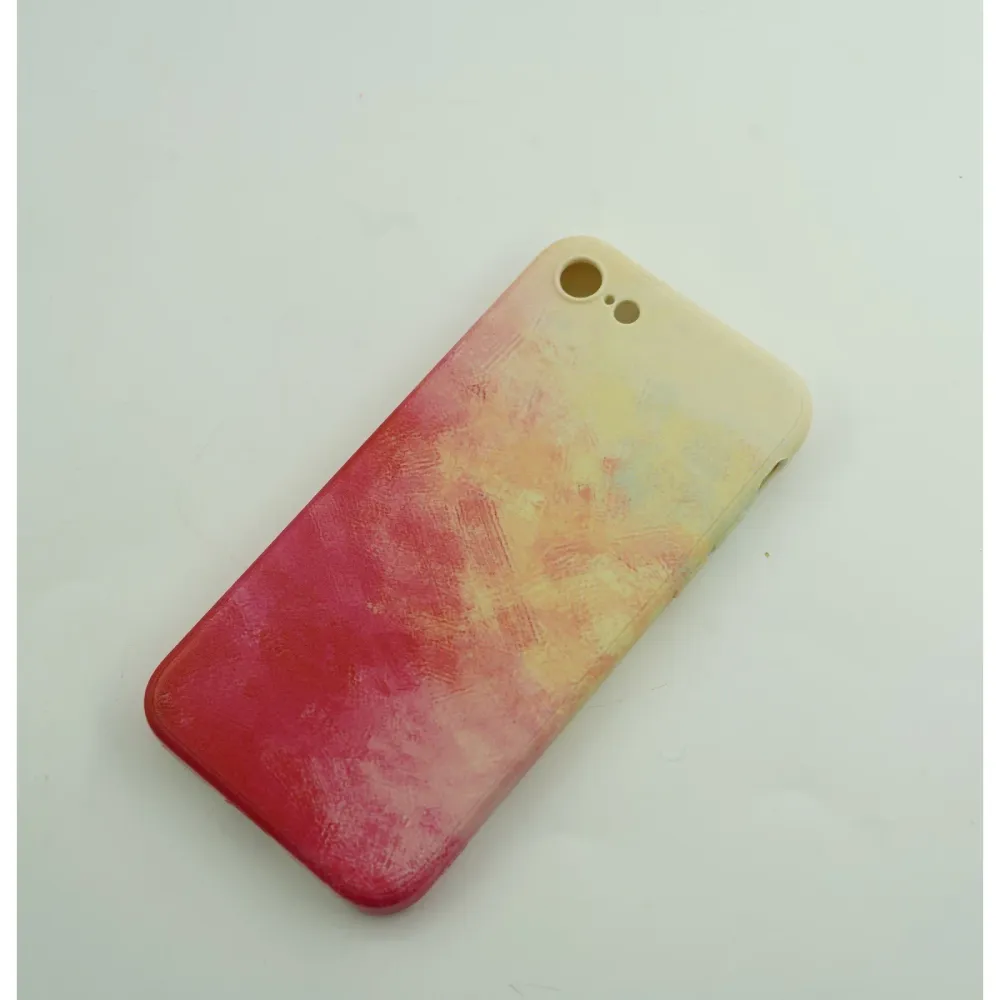 Vivimall védőtok Apple iPhone 12 Pro kompatibilis, TPU Ombre, rózsaszín/sárga