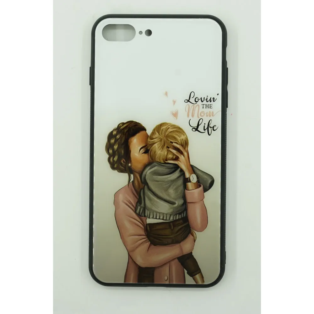 Vivimall védőtok Apple iPhone 13 Pro Max Glass print Lovin Mom Multicolor kompatibilis