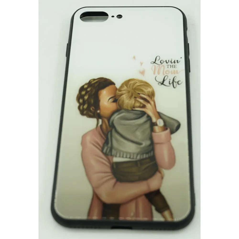 Vivimall védőtok Apple iPhone 13 Pro Max Glass print Lovin Mom Multicolor kompatibilis
