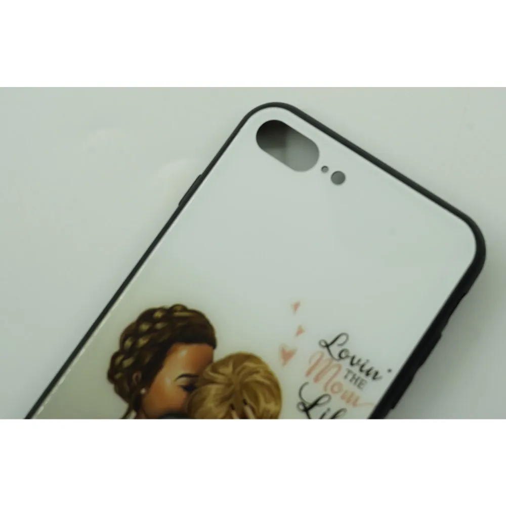 Vivimall védőtok Apple iPhone 13 Pro Max Glass print Lovin Mom Multicolor kompatibilis