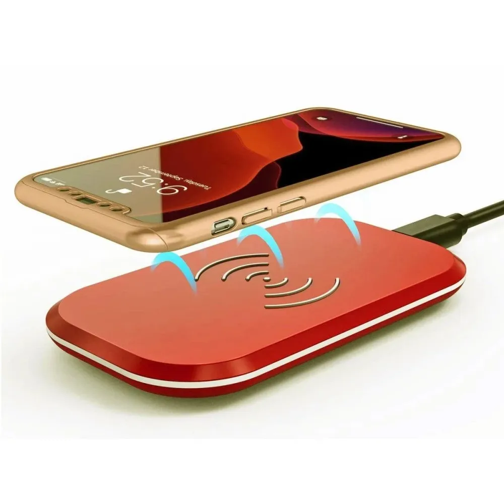 Vivimall védőtok Apple iPhone 13 Pro Max telefonhoz, Full Cover 360, Arany + védőfólia