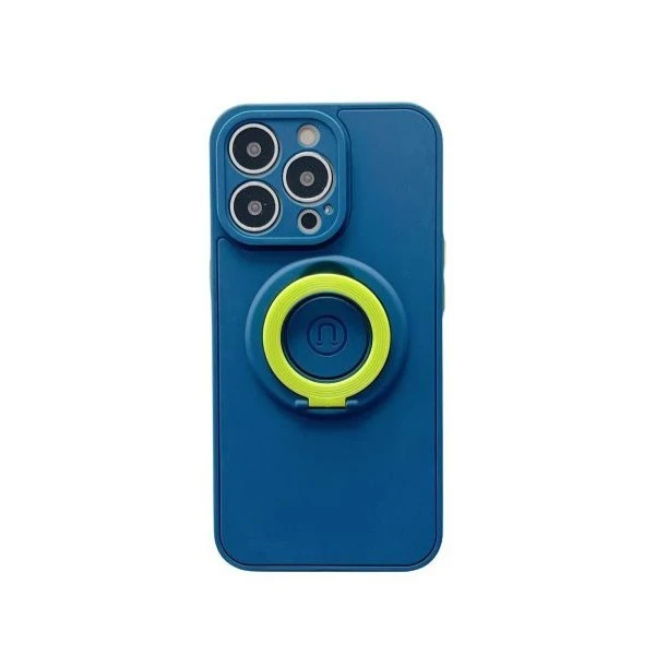 Vivimall védőtok Apple iPhone 13 Pro Max Mag Safe Silicone kompatibilis, kék