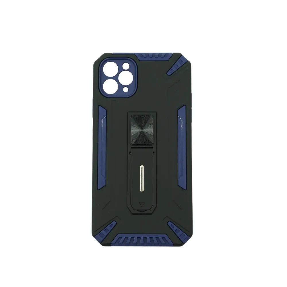 Vivimall védőtok Apple iPhone 11 Pro Max Defender Sergeant Brave állvánnyal, sötétkék