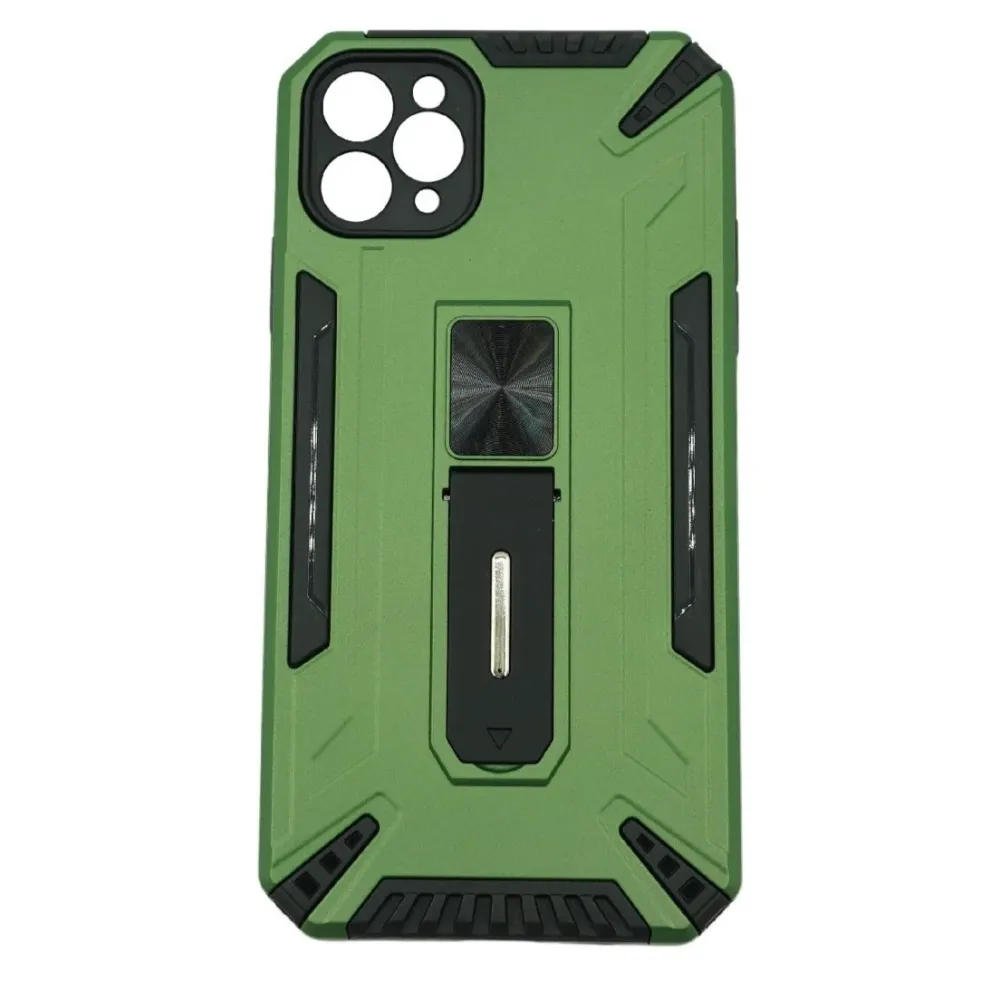 Vivimall védőtok Apple iPhone 12 Pro Max Defender Model 4 állvánnyal, világoszöld