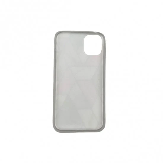 Vivimall védőtok Apple iPhone 12 Pro Max kompatibilis, puha IMD TPU, márvány geometrikus, fehér