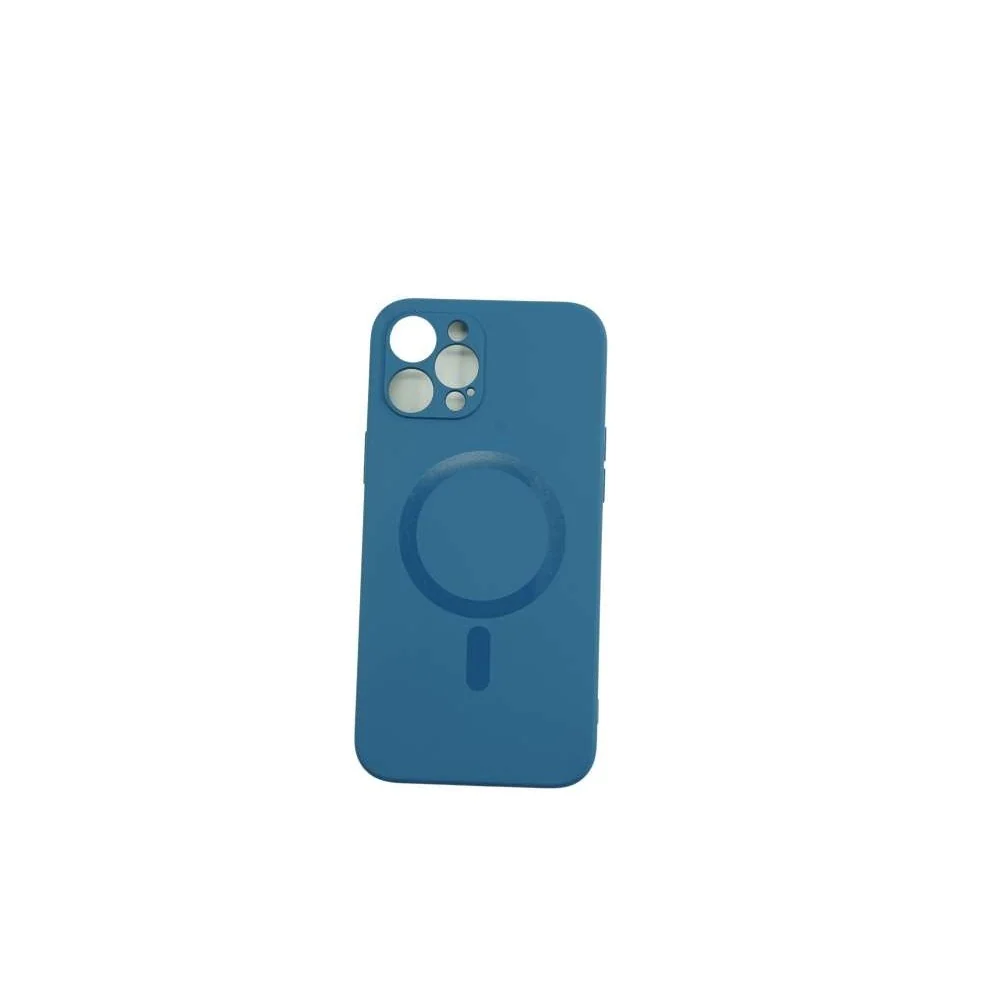 Vivimall védőtok Apple iPhone 12 Pro Max Mag Safe Silicone kék színben