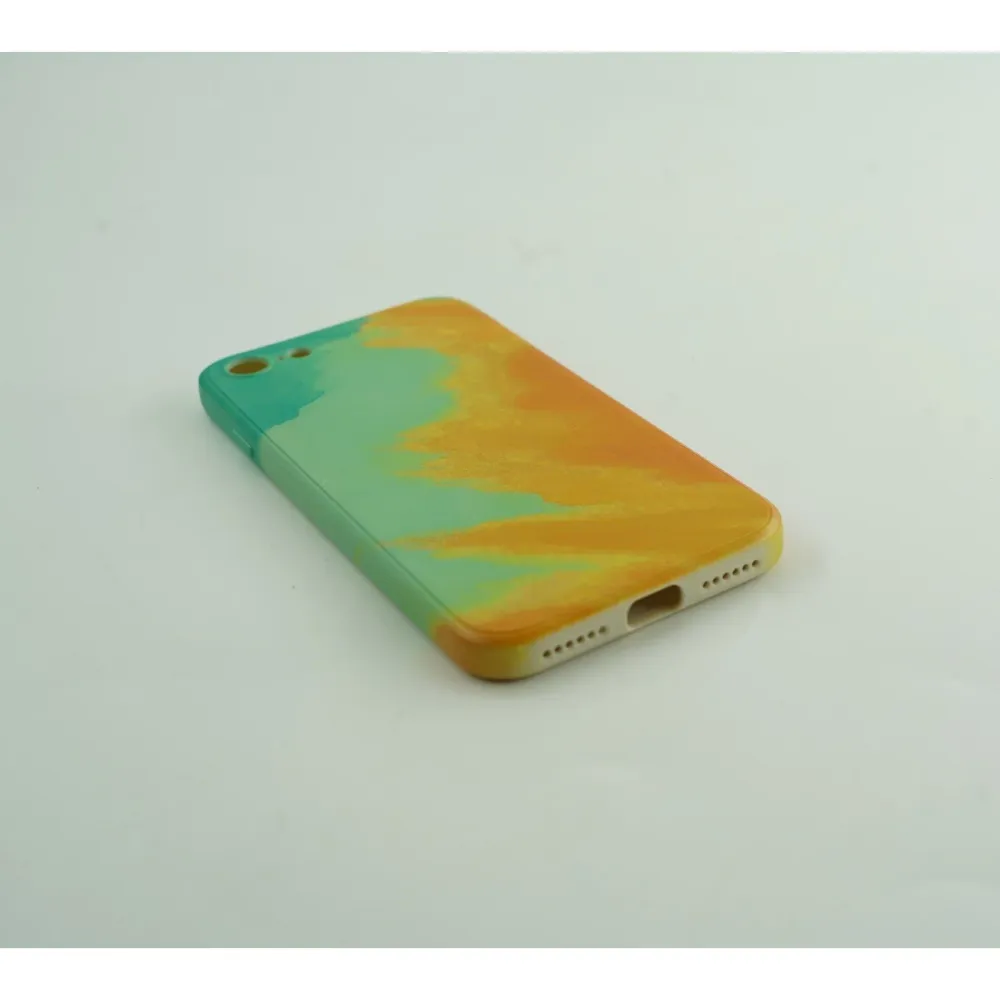Vivimall védőtok Apple iPhone 11 Tpu Ombre kompatibilis, zöld/sárga