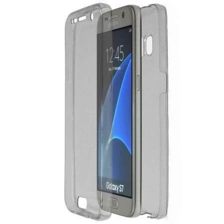 Vivimall® védőtok Samsung A7 2017 Full Tpu 360, fekete