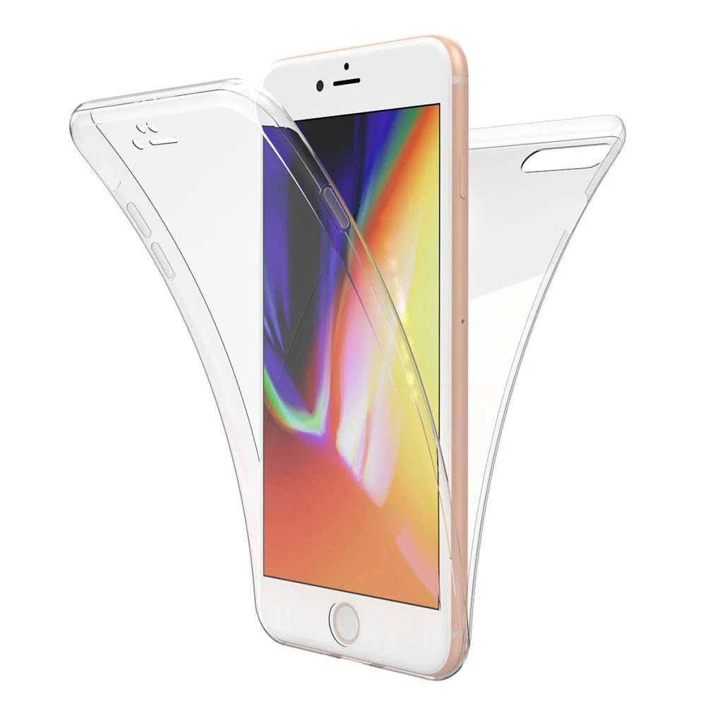 Vivimall® védőtok Samsung Note 8 Full Tpu 360 V2 átlátszó