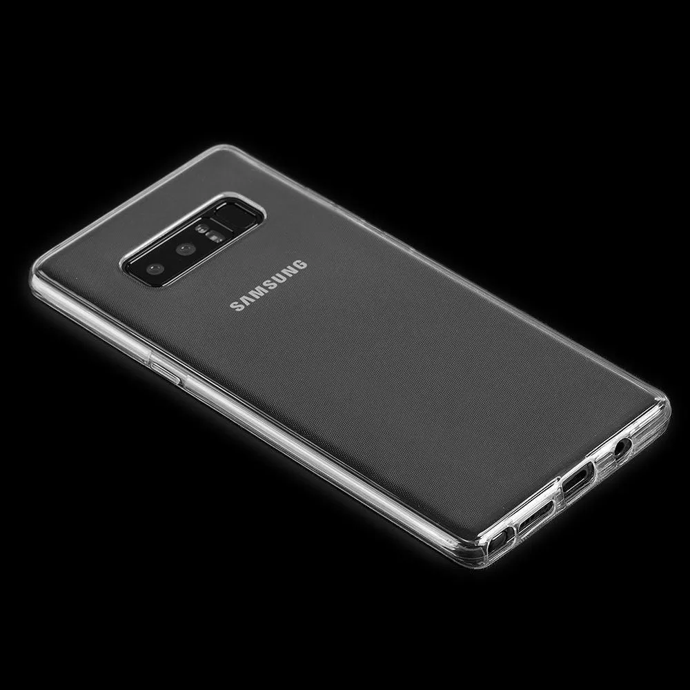 Vivimall® védőtok Samsung Note 8 Full Tpu 360 V2 átlátszó