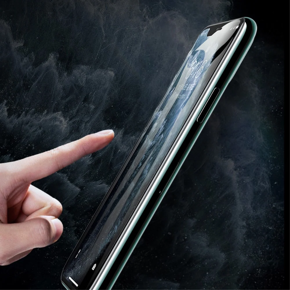 Vivimall® üvegfólia Apple iPhone 11 Pro/XS 111D Fekete