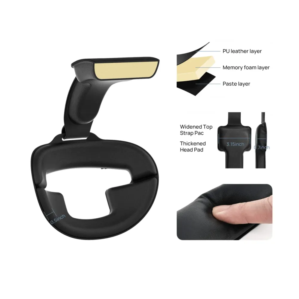 VortexVR Elite Strap 10000 mAh akkumulátorral | Meta Quest 3S & Quest 3 modellekhez