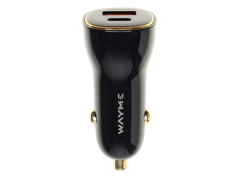 WAYME töltő 12/24V, 60W USB-C PD, PPS + QC3.0