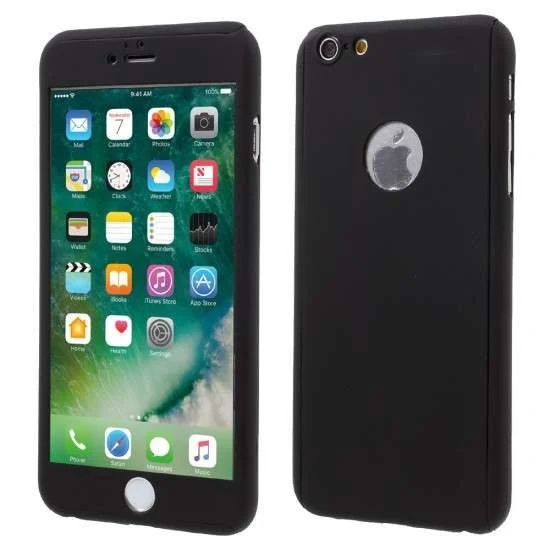 Xiaomi Redmi Note 9 Pro Full Cover 360 tok fekete + védőfólia