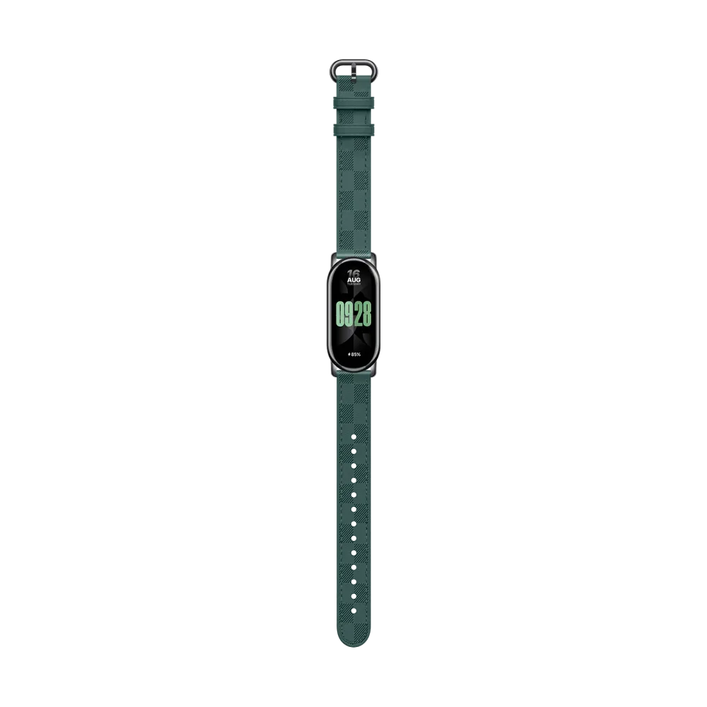 Xiaomi Smart Band 8 Checkered Strap Green