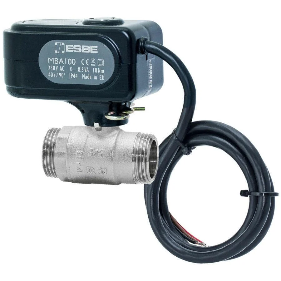 ESBE MBA122 KM 1" 230VAC 2-P 10NM motoros golyóscsap (43101200)