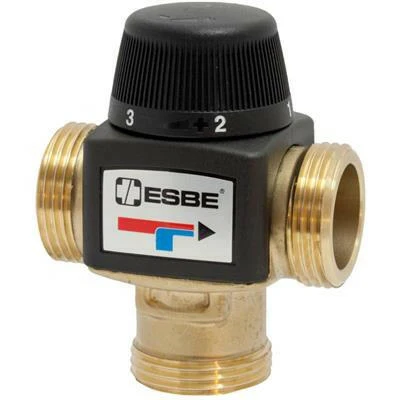 ESBE VTA-372 termosztatikus keverőszelep 1" külső menetes 20-55C (31200100)