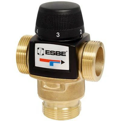 ESBE VTA-572 termosztatikus keverőszelep 5/4" külső menetes 20-55 °C kvs=4,8 (31702200)