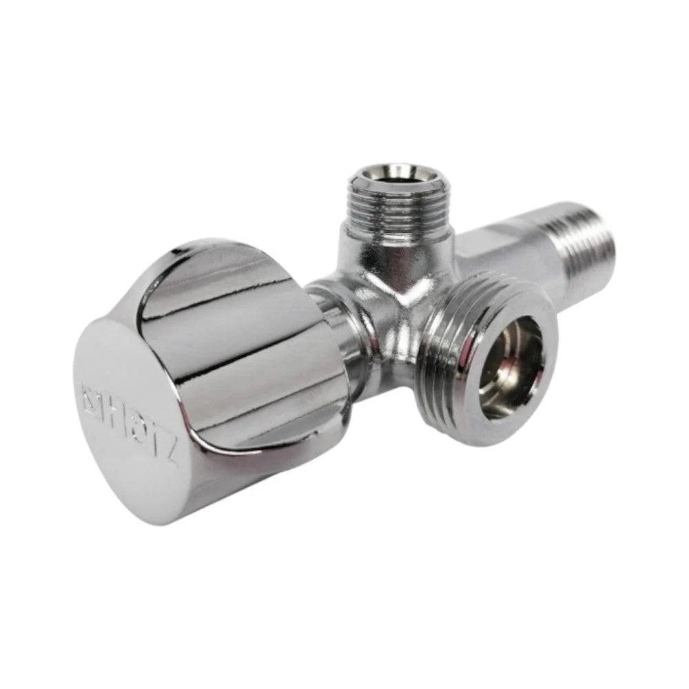 HERZ kombinált sarokszelep 1/2"-3/4"-3/8" (UH13111)