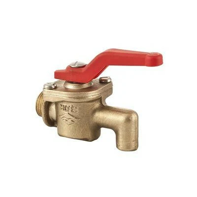 Mofém golyós ürítőcsap 1/2" könyök 113-0047-00
