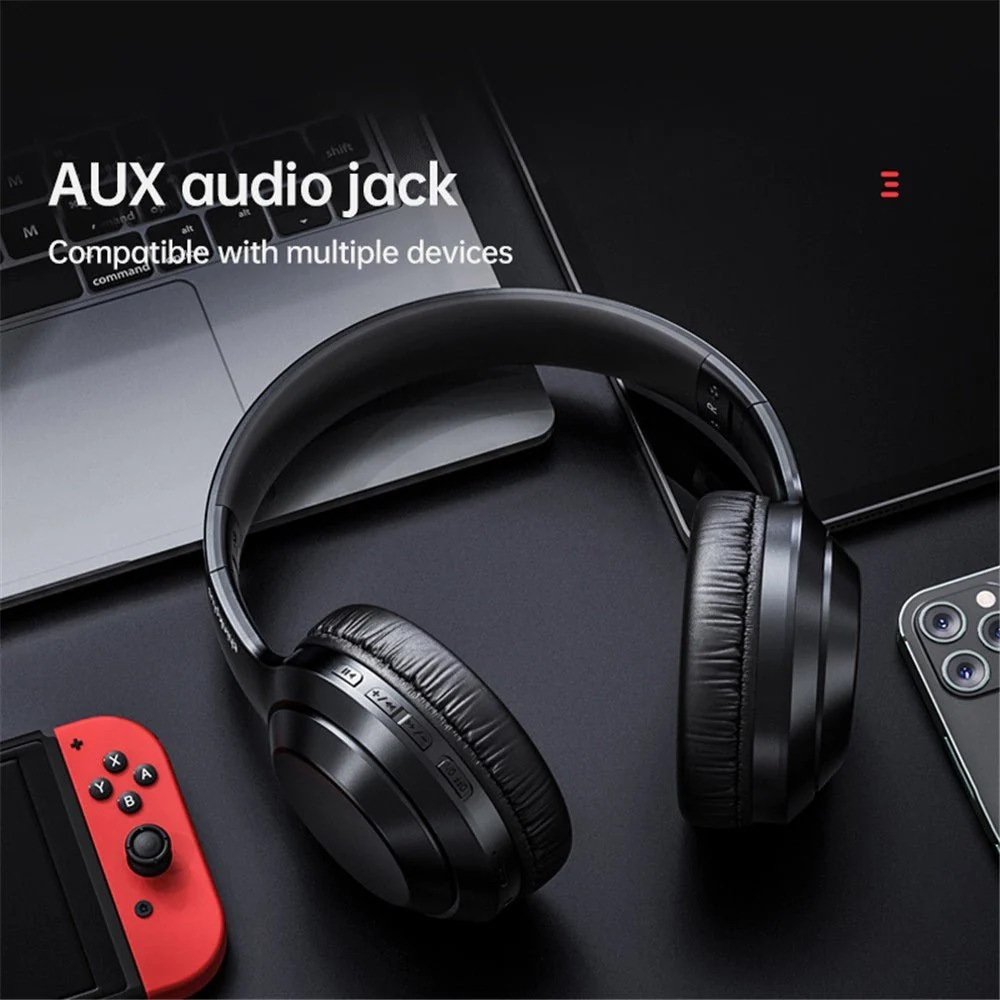 LENOVO TH10 Bluetooth sztereó over-ear fejhallgató - fehér