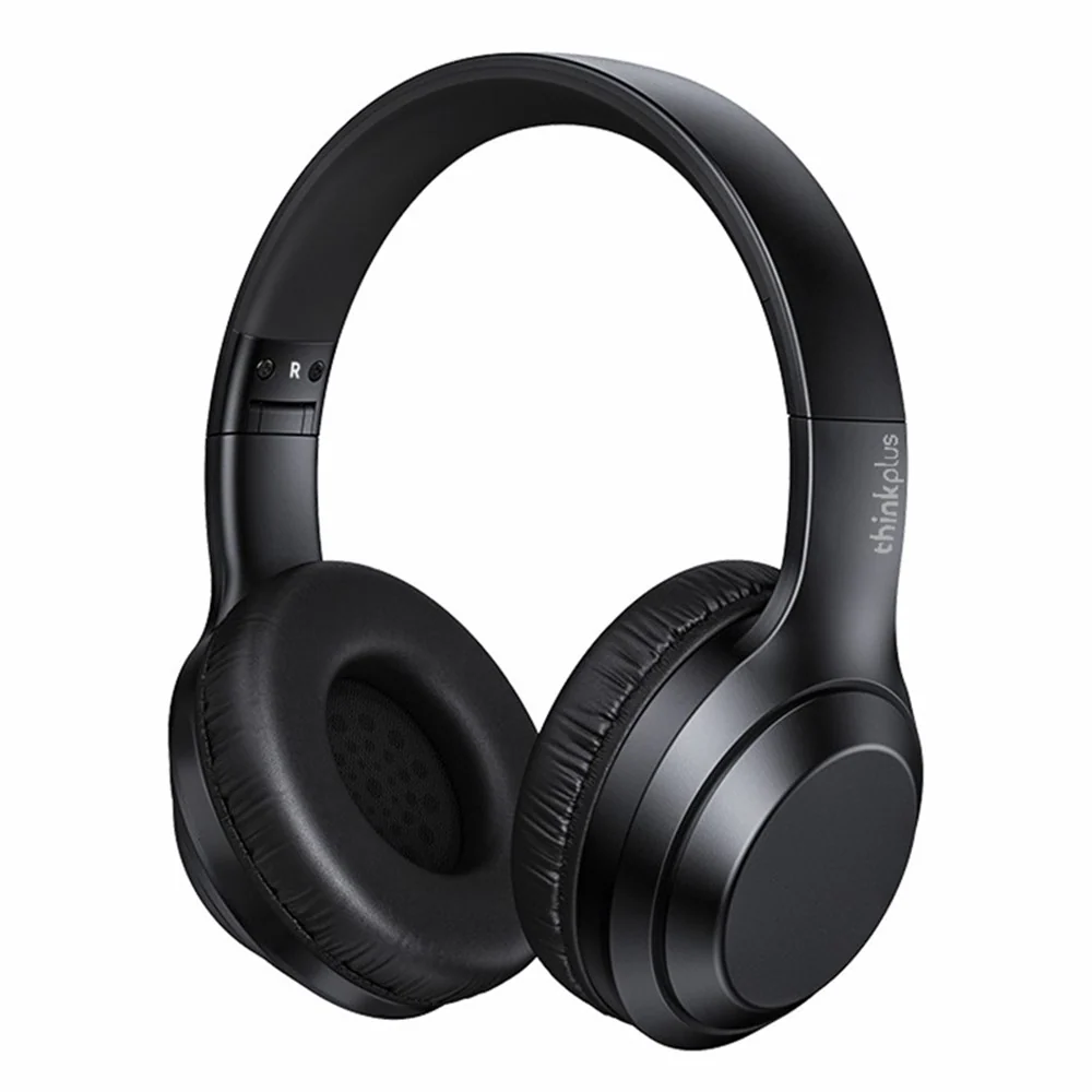 LENOVO TH10 Bluetooth sztereó over-ear fejhallgató - fekete