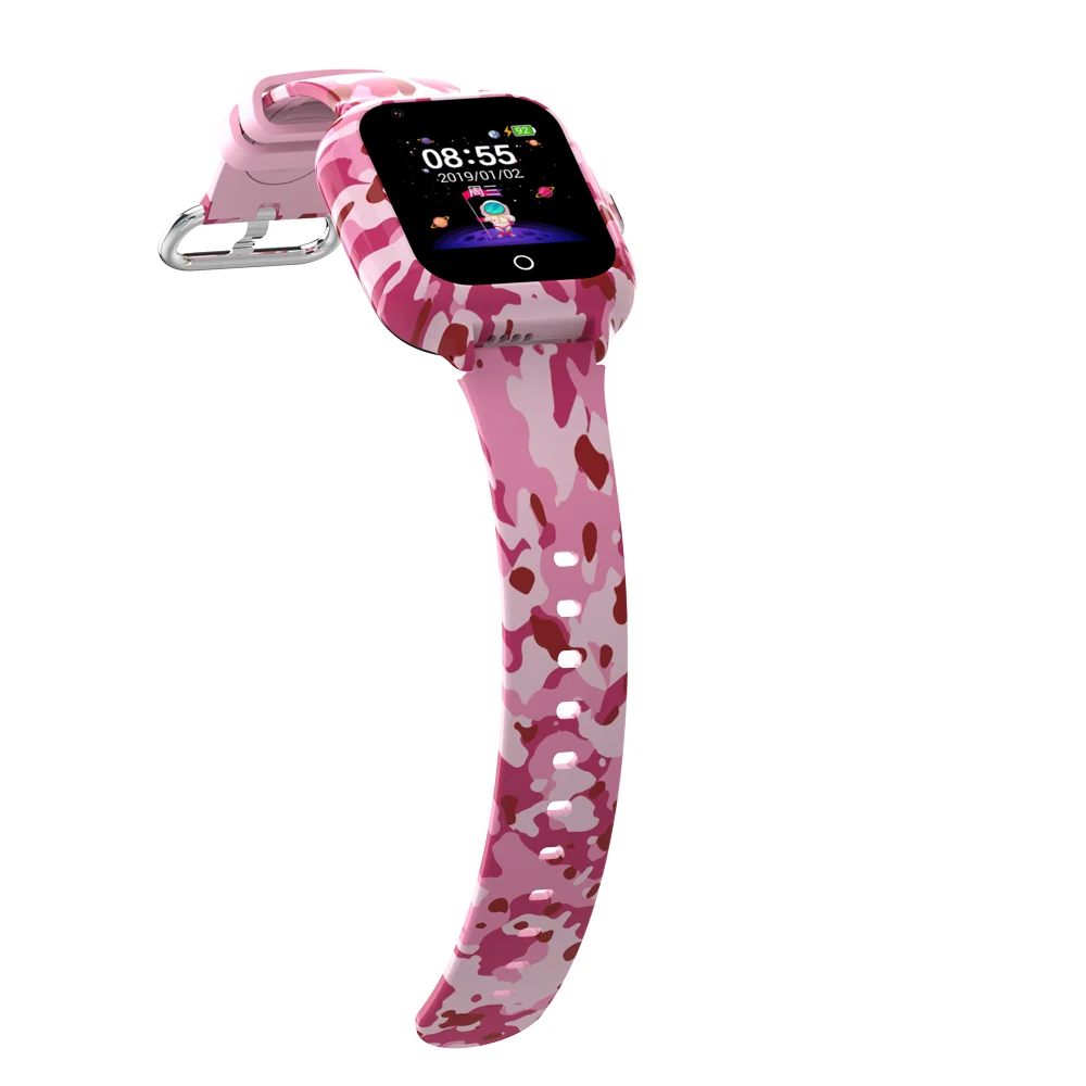 KidSafe Commando 4G camuflage pink gyerek okosóra magyar menüvel