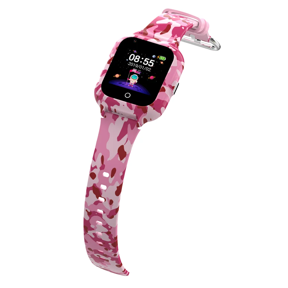 KidSafe Commando 4G camuflage pink gyerek okosóra magyar menüvel