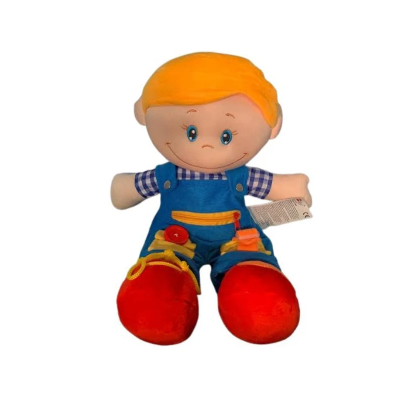 ToyToyToy: Timo, tanuló rongybaba - 45 cm