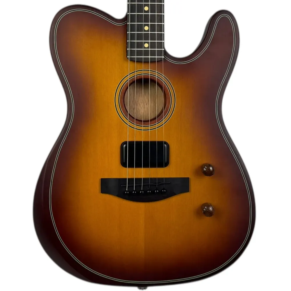 Fender Acoustasonic Standard Telecaster 2024 - Méz Burst