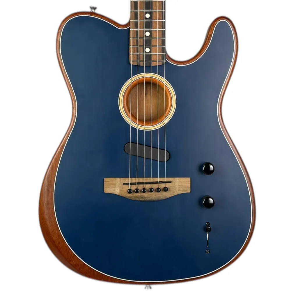 Fender American Acoustasonic 2021 - Acélkék