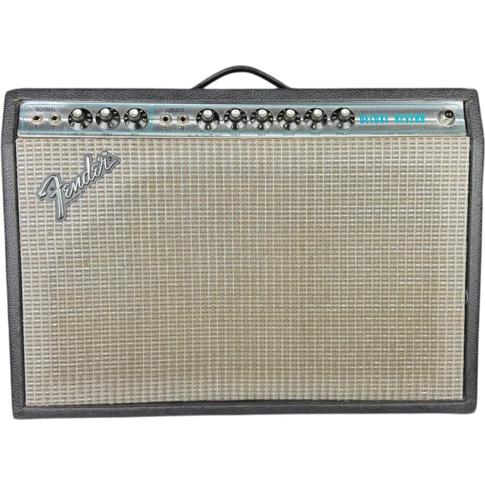 Fender Deluxe Reverb 1978 - Ezüstarcú
