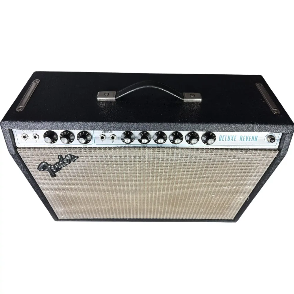 Fender Deluxe Reverb 1978 - Ezüstarcú