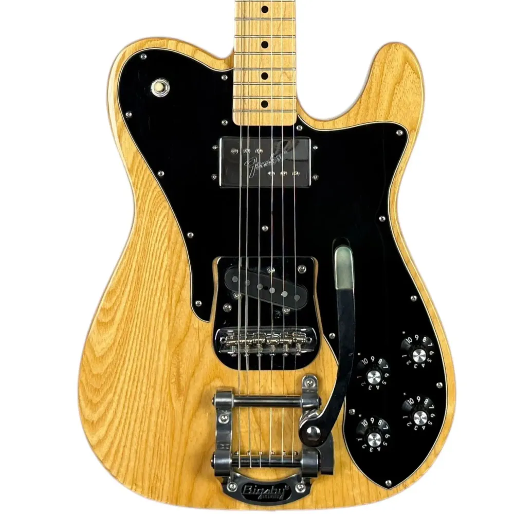 Fender Limited Edition ’72 Újra kiadás Telecaster Custom 2018 - Natúr - Bigsby