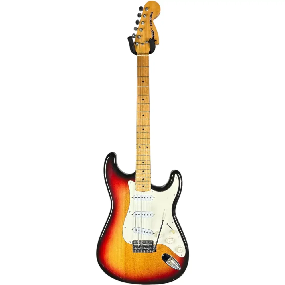 Greco Super Sounds Matsumoku Stratocaster 1975 - Napfény Burst