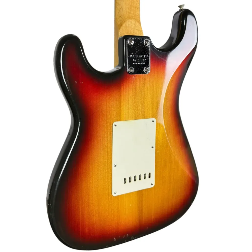Greco Super Sounds Matsumoku Stratocaster 1975 - Napfény Burst