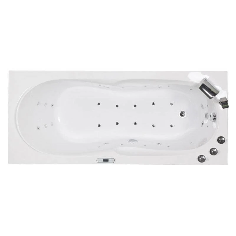 Wellis Malawi E-Drive™ 170, hidromasszázs kád, csaptelep nélkül, balos, 170x75x60 c (WK00164-1)