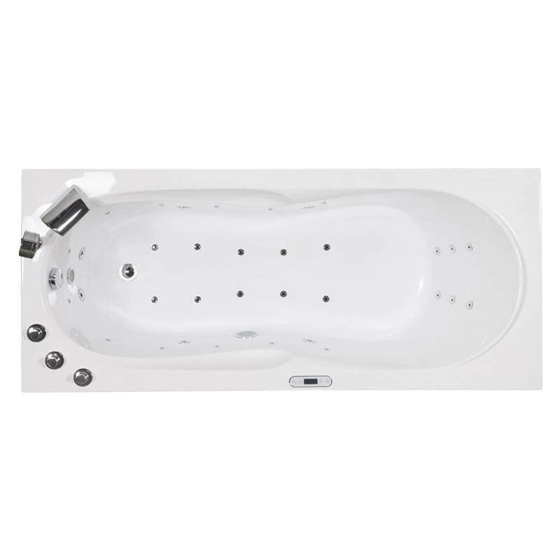 Wellis Malawi E-Max™ 170, hidromasszázs kád, csaptelep nélkül, jobbos, 170x75x60 cm (WK00165-2)