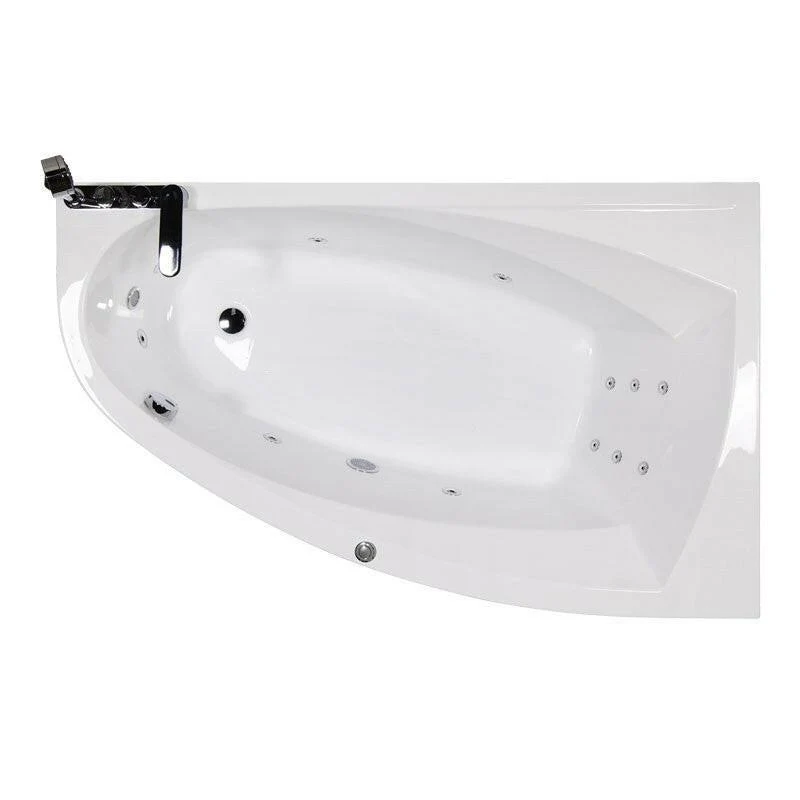 Wellis Matana Hydro™ 160, hidromasszázs kád, csaptelep nélkül, JOBBOS, 160x100x60 cm (WK00170-1)