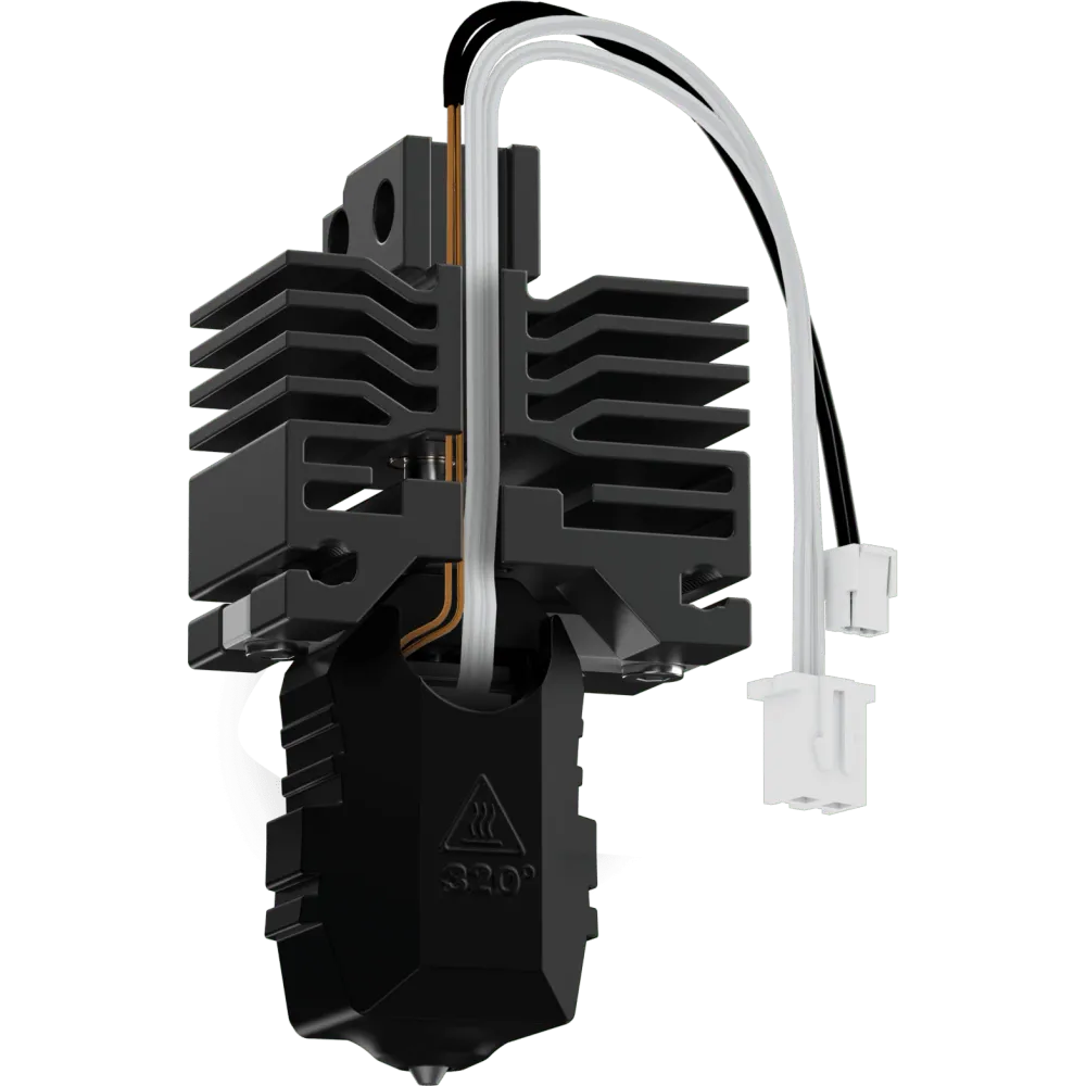 Phaetus Conch Hotend Plus Bambu Lab P1P/P1S-hez – 0,6 mm (fűtőszállal és hőérzékelővel)